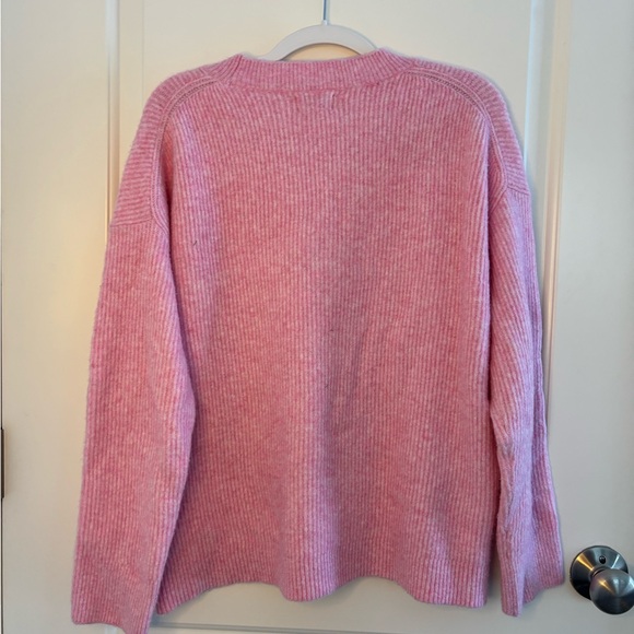 J. Crew Extra-Soft Pink Crew Neck Sweater - Picture 6 of 7